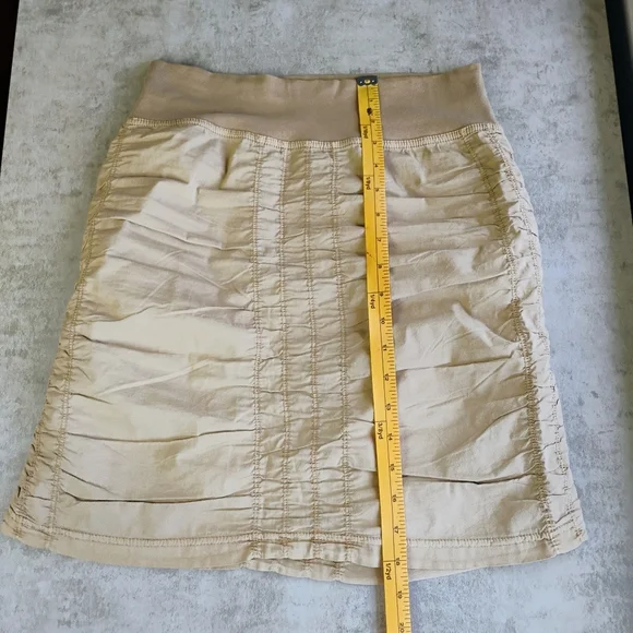 XCVI Wearables The Trace Mini Skirt in‎ Sand Streetwear Parachute Size XS - Picture 10 of 12